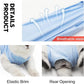DOTON Cat Recovery Suit for Male and Female Surgical Post Surgery Soft Cone Onesie Shirt Clothes Neuter Licking Protective Diapers Outfit Cover Kitten Spay Collar(M, Blue)