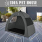 Gray Extra Large Outdoor Cat and Dog Tent House, Waterproof, Washable, Indoor/Outdoor Cave Nest Bed
