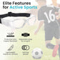 BLUE CUT Safety Basketball Goggles For Kids for Outdoor Sports Activities Anti Fog Replaceable to Prescription Lenses