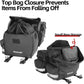Rhinowalk Bike Pannier Bag for Bicycle Rear Rack Bag 22/40/50L Cycling Saddle Bag Luggage Storage Bag for Long Distance with Rain Cover