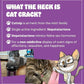 Cat Crack Organic Catnip, 100% Natural Cat Nips Organic Blend That Energizes and Excites Cats, Used for Cat Play, Training, & New Catnip Toys (1 Cup)