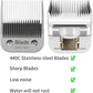 2PCS 3/4" HT Dog Grooming Replacement Blades Compatible with Andis Dog Clippers,Dog Clipper Blades Compatible with Wahl KM-10 Series Clippers, Oster A5,Size-3/4-Inch 19mm Cut Length,Silver