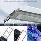 Pawfly 6 W Aquarium LED Light for 6" to 10" Fish Tanks Extendable Fish Tank Light with Full Spectrum Brilliant White Blue Red Lights with Daytime & Night Modes and Adjustable Brightness