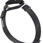 Hyhug Martingale Dog Collar Without Buckle: Anti Escape, No Slip Heavy - Duty Nylon, Colorfast & Adjustable for Medium Breeds(Medium, Black)