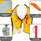 Manual Inflatable Life Jacket|Life Vest for Adults|PFD Low Profile|Supports up to 330 lbs(YSH700)