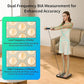 Smart Body Composition Scale – 8‑Electrode Dual‑Frequency BIA · 21 Body Metrics · 400 lb· App Sync (Fitdays, Apple Health,Google Fit) · Auto Recognition · 5 mm Tempered‑Glass Stable Platform