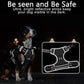 Timos Dog Harness Large Sized, No Pull with Neck Lockable Snap,No Choke Front Clip Dog Reflective Harness,Adjustable Metal Rings 3 Buckles,Easy Control Handle for Large Dogs Gray L