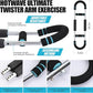 Twister Arm Trainer, Adjustable Chest Workout Equipment, Twister Arm Exerciser,Chest,Arms, Shoulders and Forearms Muscle Training Fitness Equipment