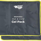 Hot & Cold Reusable Gel Packs (Large, 2 Pack) Flexible Soft Compress - Ice & Heat Therapy for Injuries, Back, Shoulder, Hip, Knee, Joint Pain, Swelling, Bruises, Post Surgery - Sport Temp