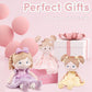 Soft Baby Doll Toys (16''), My First Baby Rag Doll for 1 Year-Old Girl Birthday Gift, Christmas Plush Toys Gift for Toddler Kids Infants-Princess Aurora