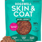 Dogswell Skin & Coat Mini Jerky Dog Treats, Salmon, 4 oz. Bag