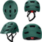 Kids Bike Helmet,Bavilk Kids Boys Girls Bike Helmets with LED Light Detachable Visor Children Youth Teen Multi-Sport for Skating Cycling Scooter Skateboard Adjustable & Lightweight 19.7"-22.4"