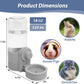 Fhiny Rabbit Water Bottle, 18oz Hanging Guinea Pig Water Bottle No Drip Gravity Automatic Bunny Water Dispenser for Cage Rabbit Waterer for Guinea Pig Bunny Chinchilla Ferret Cat Puppy