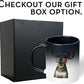 Personalized Coffee Mug, Custom Photo Caricature Gift, Funny Customized Coffee Gift for Men & Women, Custom Mugs with Pictures, Color Changing 11oz Father's Day Mug