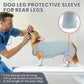 Nanaki Dog Wound Care Shirt,Dog Leg Sleeve to Stop Licking Rear Leg and Abdomen,Pet Surgery Suit Female Spay,Dogs Onesie for Surgery Female Male,Pet Surgical Recovery Suit Female Wound Heal Clothes