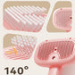 ROJECO 3-in-1 Pet Steam Brush for Cats&Dogs - Detangling Comb with Adjustable Mist, Handheld Deshedding Grooming Tool for Long/Short Hair, Massage Brush & Shedding Control Gift,Cordless,Pink