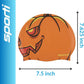 Sporti Silicone Swim Cap for Kids, Unisex Youth Swimming Cap, Protection Bathing Caps for Your Children, Aged 2-10