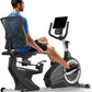 MERACH Recumbent Exercise Bikes for home, Light Commercial High-end Recumbent Bike for Seniors Adults, Magnetic Recumbent Exercise Bike with Smart Bluetooth and Exclusive App, LCD, Heart Rate Handle