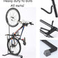 YueTong Vertical Bike Stand, 2 Bike Rack Garage, Upright and Horizontal, Indoor Bicycle Storage for Floor.