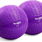 Yes4All Weighted Toning Balls for Exercise, Soft Medicine Balls for Exercise, Pilates, Yoga, Balance, Flexibility, 2-10lbs