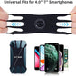 Detachable & 360° Rotatable Armband - Reflective Strap with Zipper Pocket Holder Bag - Compatible with iPhone 16 15 14 Pro Max Plus Samsung Galaxy Note for Running Workout Exercise Walking & Sports