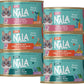 LOVE, NALA - Natural Adult Cat Wet Food - Pate Variety Pack - Tuna, Chicken, Tuna and Salmon - Grain Free, Non-GMO, Fiber Blend, Minerals, Vitamins - 12 Pack 2.1 lbs.