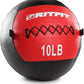 RitFit Medicine Ball / weight ball / Soft Medicine Ball / Wall Medicine Ball / Soft Wall Ball / Wall Ball set/ Medicine Balls for Exercise and Conditioning Workouts, Fitness Gym Equipment for Core Training and Cross Training (5/10/15/20/25/30 lbs)