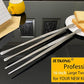 JETKONG 2 Pcs 16-Inch Kitchen Tweezers Extra Long Tweezer Tongs, Heavy Duty Stainless Steel Cooking Tweezers (Silver)