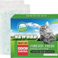 NEWORD Crystals Cat Litter Silica Gel, 14LB Bag, Superior Odor Control, Non Clumping Cat Litter, Lightweight Cleaning Crystals for Home Kitty Litter Boxes Cats Pets, Aloe Vera Fragrance