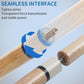Pool Cue, 4 Pcs Pool Cue Stick 18 19 20 21 oz 4 Sets Cue Sticks 58 inch Pool Cues Adult Canadian Maple Wood Billiard Stick
