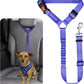 BWOGUE Pet Dog Cat Seat Belts, Car Headrest Restraint Adjustable Safety Leads Vehicle Seatbelt Harness (1 Pack)