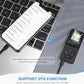 AGPTEK A02S 16GB MP3 Player, 70 Hours Playback Lossless Sound Music Player, Supports up to 128GB, Black