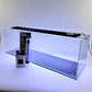 Lifegard Aquatics 6 Gallon Long Ultra Clear Low Iron Bookshelf Aquarium Kit - Heater, LED Light and Algae pad Included