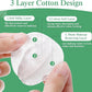Maxcheck 2500 Pcs Cotton Rounds Bulk Exfoliating Rounds Cotton Rounds for Face Makeup Remover Pads Cotton Facial Pads Cotton Pads for Face Cotton Pads for Makeup Removal Toner Pads