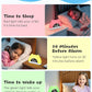 Kids Alarm Clock, OK to Wake Clock for Kids, Cat Clock with 11 Colors Night Light, 10 Soothing Sounds, Child Lock, Dual Alarms, Sleep Training, Birthday Gift for Boy Girls Children