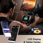 HARISON Recumbent Exercise Bike with 400 lbs Capacity, Magnetic Recumbent bike for Adult and Seniors, Recumbent Stationary bike for Home with Smart Bluetooth App, 2 in 1 LCD Monitor and Tablet Holder, Heart Rate monitor
