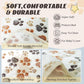 6 Pcs Absorbent Guinea Pig Blankets Washable Small Animal Fleece Bedding Cage Liners Reusable Pet Pee Pad Sleep Mat Pad Cover for Hamster Ferret Rabbit Chinchilla Hedgehog (16"x24")