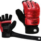 FitsT4 Sports Half Mitts MMA UFC Training Boxing Punch Bag Martial Arts Gloves