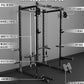 Eonfit E2 Power Cage，1500LB Squat Rack with Cable Crossover System.Multi-Function Power Rack for Home Gum.All-in-One Squat Rack with More Training Attachments