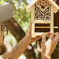 2 PK Premium Bug Hotel Kit Cedar Wood Insect Hotel - DIY Insect House Kit to Build - Backyard Bee House, Nesting Habitat Shelters, Garden Shelter for Bees, Butterflies, Bugs,Heavy Duty Thickness