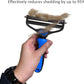 Pet Grooming Tool - 2 Sided Undercoat Rake for Cats & Dogs - Safe Dematting Comb for Easy Mats & Tangles Removing