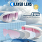 Rantizon Swim Goggles 2 Pack, Wide View Anti Fog&UV Swimming Goggles for Audlt, No Leaking Swim Glasses for Men Women Kids