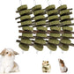 kathson Rabbit Chew Toys,Bunny Grind Teeth 100% Natural Organic Apple Wood Stick Improve Rodent Health Rabbits Hamsters Squirrel Guinea Pig(4 Pieces)