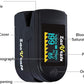 Zacurate 500C Elite Fingertip Pulse Oximeter Blood Oxygen Saturation Monitor with Silicon Cover, Batteries and Lanyard (Mystic Black)