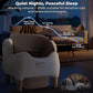 Self Cleaning Litter Box, Automatic Cat Litter Box with APP Control, Odor-Free Waste Disposal Includes Trash Bags, Large Waste Bin, Open-Top, for Multiple Cats