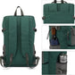 Kalesi Gym Duffle Bag Backpack 4-Way Waterproof with Shoes Compartment for travel Sport Hiking laptop (Green)