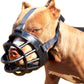 Basket Dog Muzzles-Soft Adjustable Breathable Mask Anti Biting Chewing Barking Training Dog Muzzle for Small Medium Large Dogs (Black, 4: Snout 9-13")