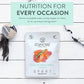Meow Lamb & King Salmon Freeze Dried Raw Cat Food, Mixer, or Topper, or Treat - High Protein, Natural, Limited Ingredient Recipe 1.76 oz
