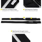 Fitgriff® Lifting Straps & Wrist Wraps (Bundle) Superior Support for Weightlifting & Gym Workouts - for Men and Women