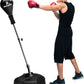 Punching Bag with Stand, Boxing Bag for Teens & Adults - Height Adjustable - Speed Bag for Training, Boxing Equipment, Stress Relief & Fitness